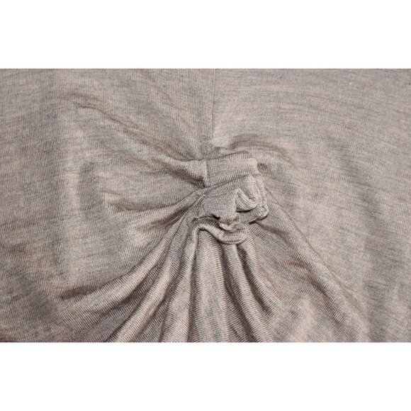 Garnet Hill - Dolman Sleeve, Knot Front Merino Pullover - Medium - Picture 3 of 8